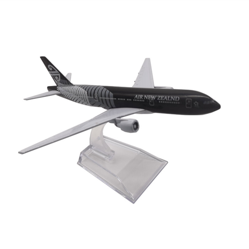Boeing B777 de Metal fundido a presión para niños, 16CM, Avión de Nueva Zelanda, modelo de avión, juguetes, regalo coleccionable