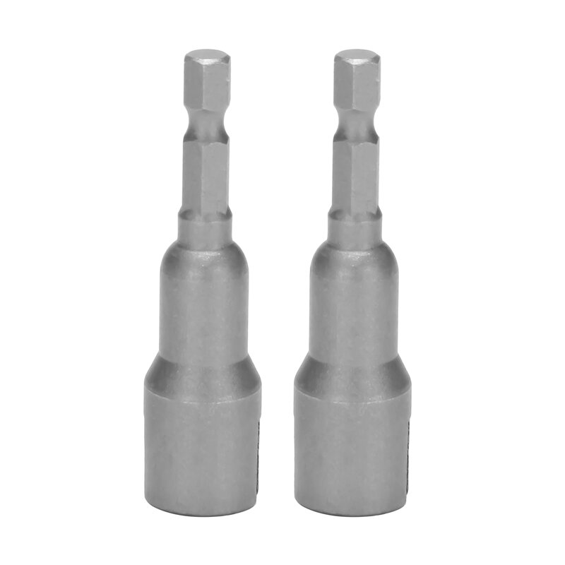 2Pcs Power Wing Nut Driver Set,Slot Wing Nuts Drill Bit Socket Wrenches Tools Set,1/4Inch Hex Shank Drills Bits For Panel Nuts S