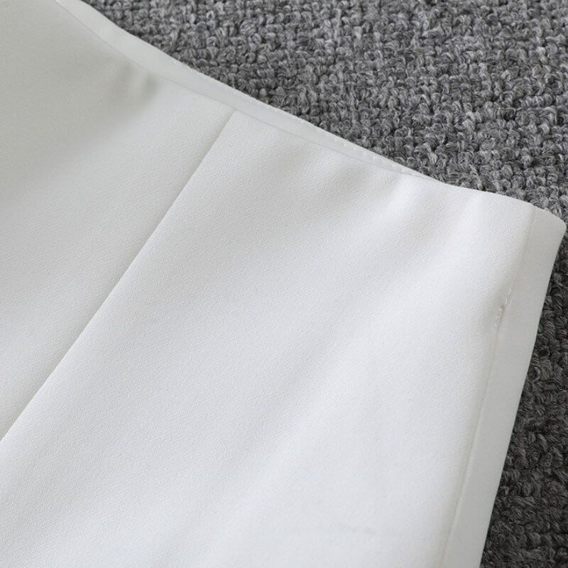 Faldas minimalistas de estilo coreano para mujer, minifaldas básicas de estilo clásico para oficina, combina con todo, para verano