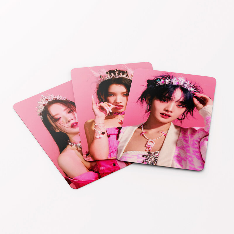 55 шт., Kpop Gidle Lomo Cards I Feel открытки в Альбом WORLD TOUR Photocard, новый альбом для фотографий, набор для коллекции поклонников