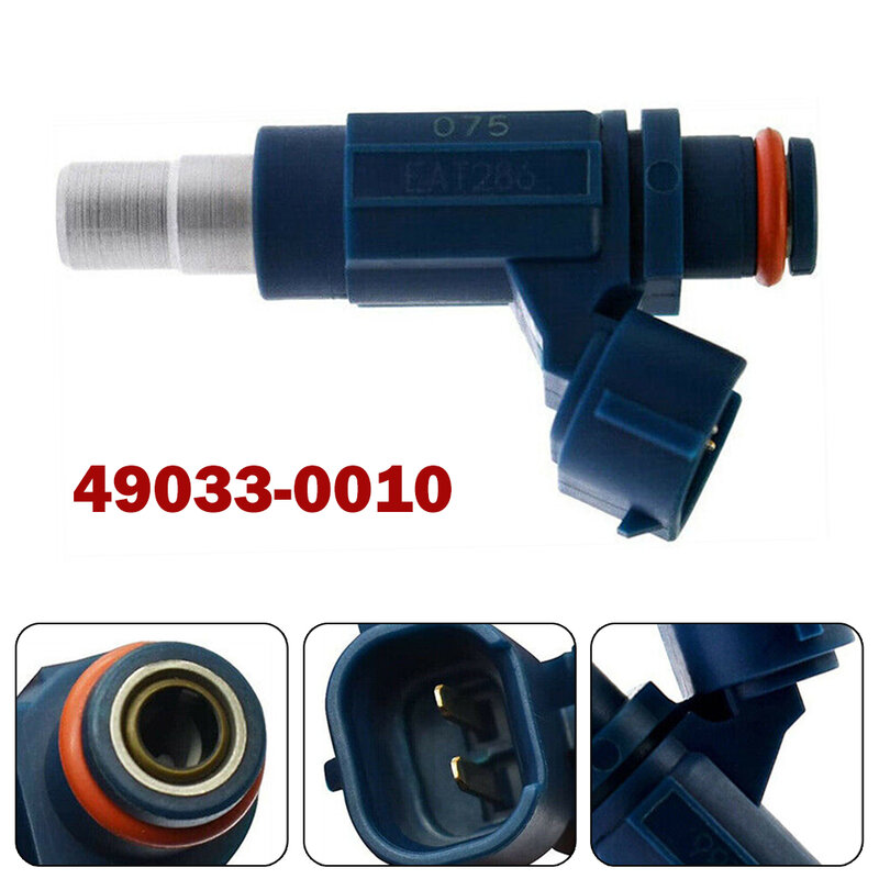 Inyector de combustible 49033-0010 para KX450F 2009-2015, para ZX10R 2006-2007, para ZX14 2006-2007