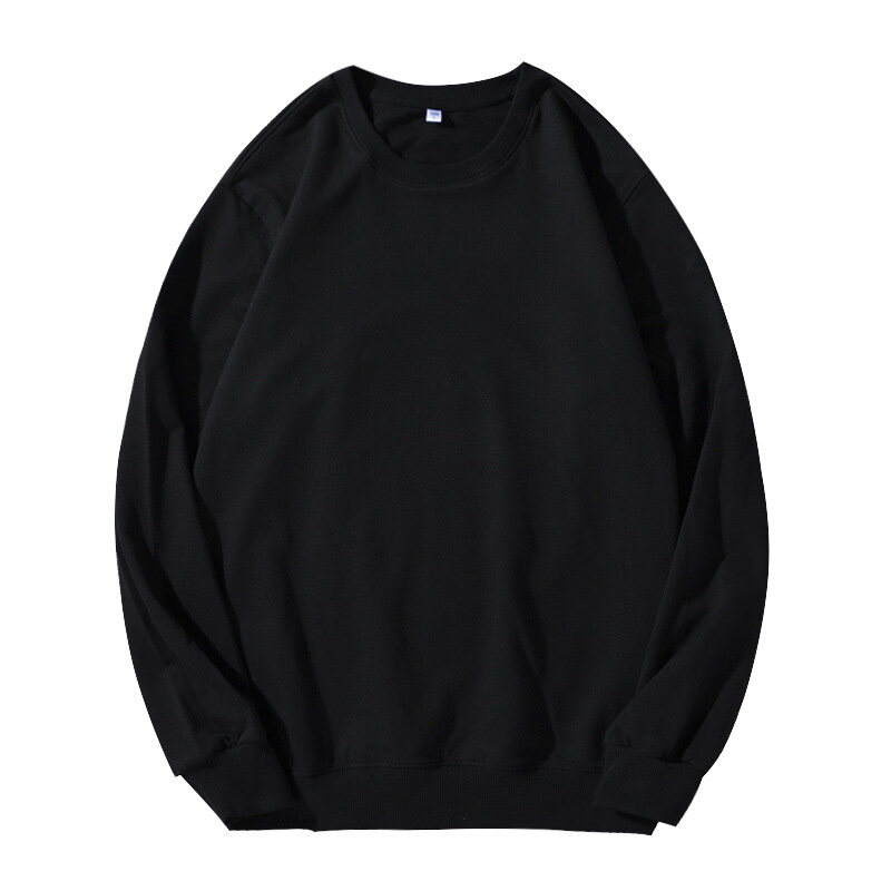 Бренд MRMT 2024, однотонный махровый свитер 260 г для мужчин и мужчин, 1 пуловер, рубашка, свитер с круглым вырезом для мужчин, топы