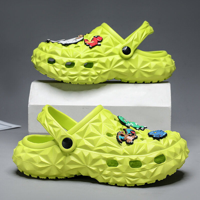 Bambini pantofola ragazzo sandali zoccoli simpatico cartone animato dinosauro 2024 nuovo bambino scarpe estive Sneaker da 4 a 12 anni ragazze ragazzo pantofola scarpe