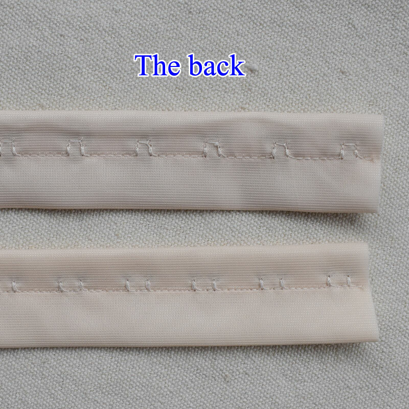 Pair Single Hook and Eye Tape Trim for Sewing Quilting Corset Bra Renaissance Dance Bridal Costumes, DIY clothing accessories