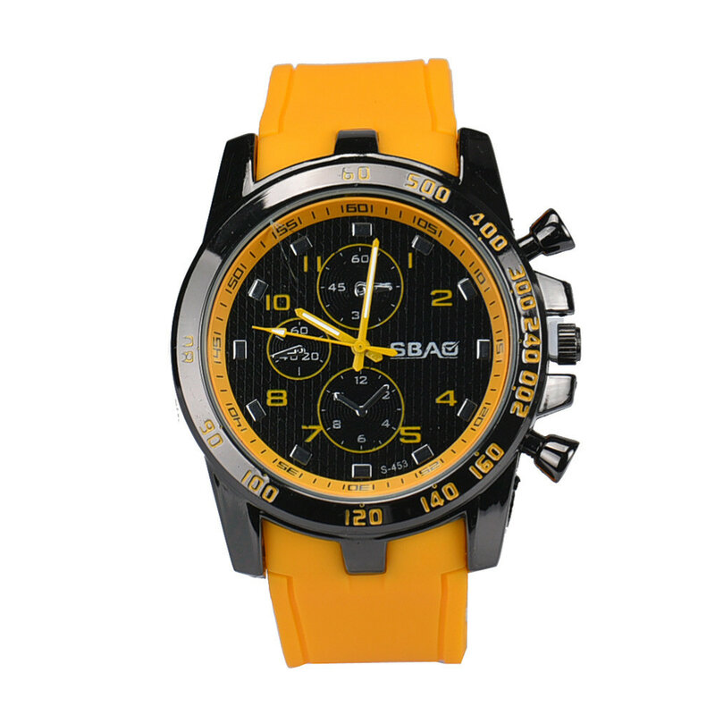 Fashion New Stainless Steel Luxury Sport Analog Quartz Modern Men Fashion Wrist Watch Ye Reloj Hombre De Lujo Mens Watch