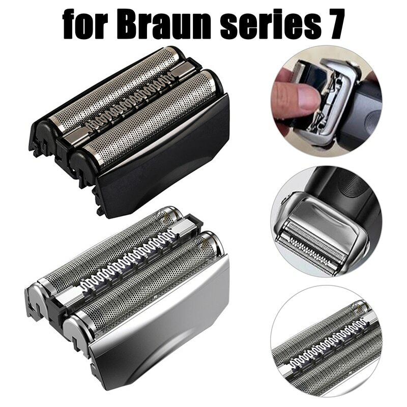 Cabezales de repuesto para Afeitadora eléctrica Braun Series 7, 70B, 70S, 720S, 790CC, 760CC, 765CC, 795CC, 730, 9565, 750CC, 9585, 9591, 7840S