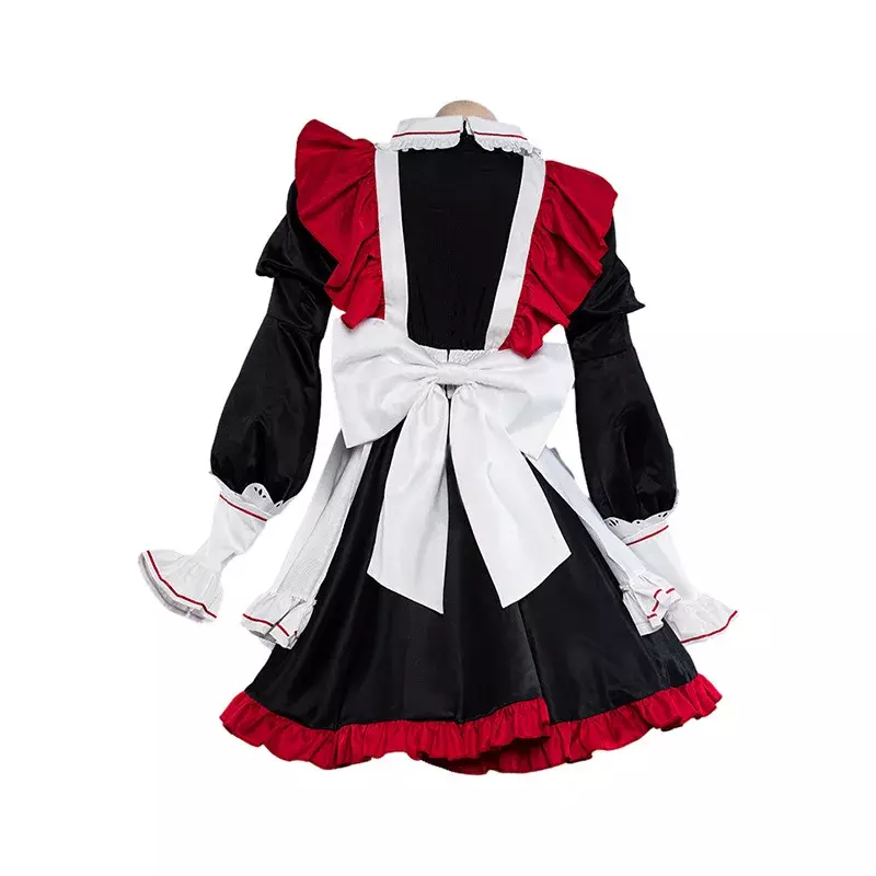 Anime Cosplay Hoshino Ai Cosplay OSHI NO KO Costume Ruby Maid Dress Accessories Outfits Halloween Party for Women Girls