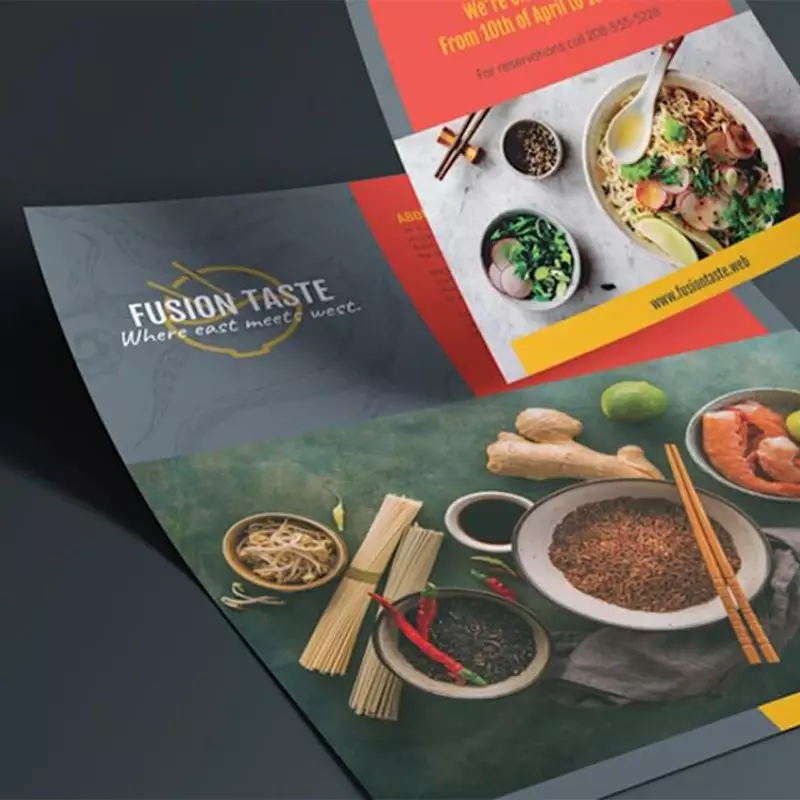 Customized product.A6 Manual/journal/magazine/catalogue/brochure/flyer/leaflet Printing Service Top Quality A4 A5 Flyer Printing