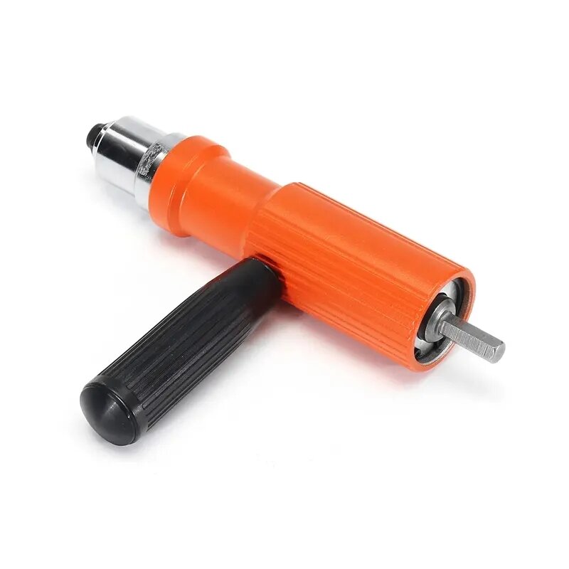 Electric Rivet Nut Gun Or 100Pcs 3.2mm Rivets Cordless Riveting Tool Insert Nut Pull Rivet Tool Drill Adapter For Electric Drill