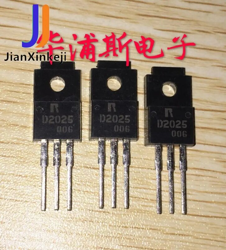 Transistor NPN darington 100% original, 10 piezas, 2SD2025, D2025 a-220, 8A, 100V, punto