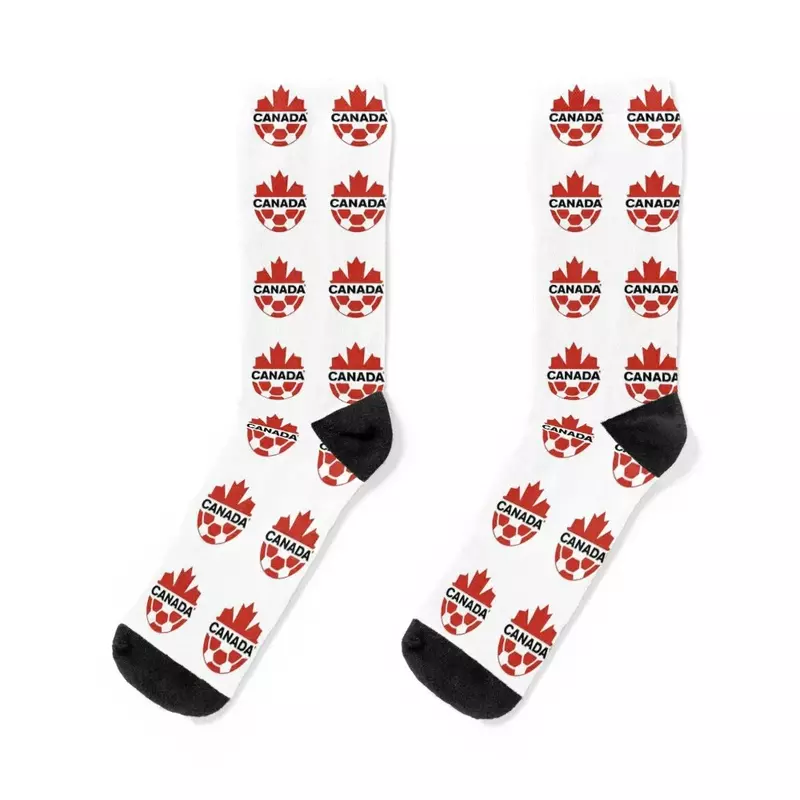 Носки для Канадской футбольной команды, зимние теплые зимние чулки в стиле хип-хоп, мужские носки для девочек и мужчин