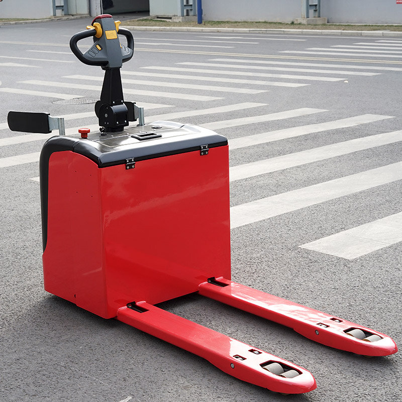 Container Handling Pallet Forklift Electric Pallet Stacker Fork Lift Portable Pallet Forklift Truck