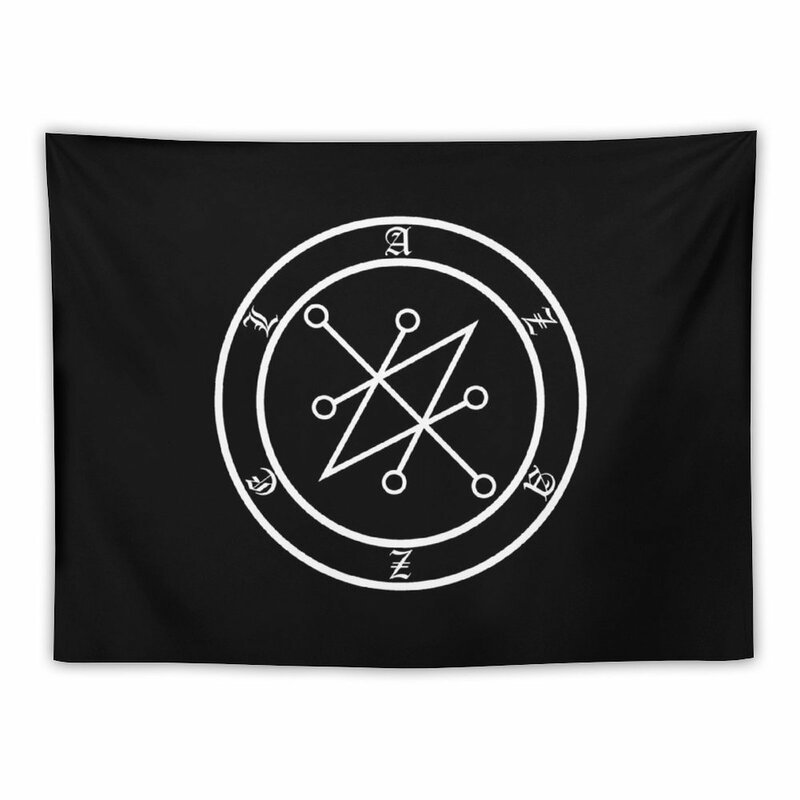 Azazel Sigil Tapestry Home Decor Accessories Hanging Wall Tapestry Room Decorations