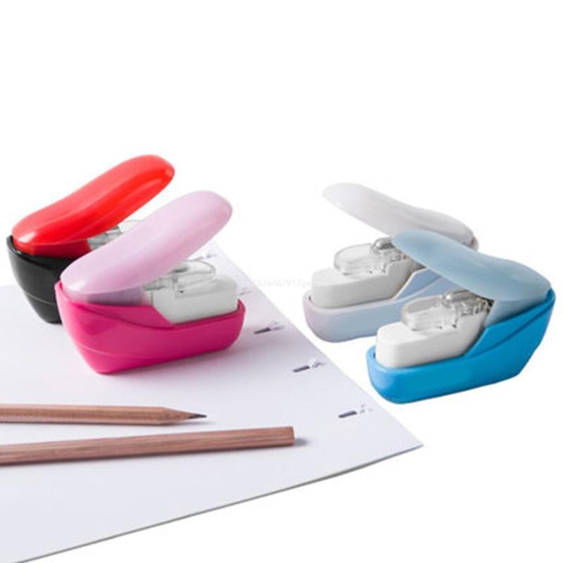 Карманный безстеплерный степлер Портативный офисный степлер для школьников, учителей, Прямая поставка