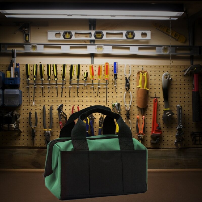 Small Tool Bag Durable Oxford Cloth Multiple Compartments for Electricians Drop ship