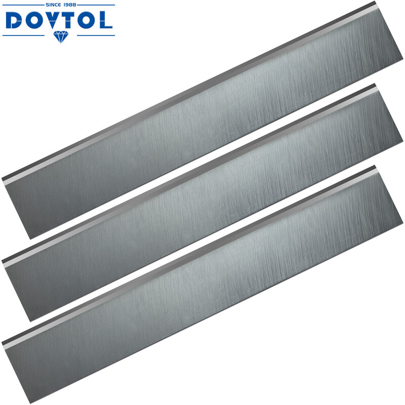 TCT Planer Blades 210x30x3mm jointer Knives 3pcs set Replacement for 4-side planer Vertical milling High speed press planer  etc