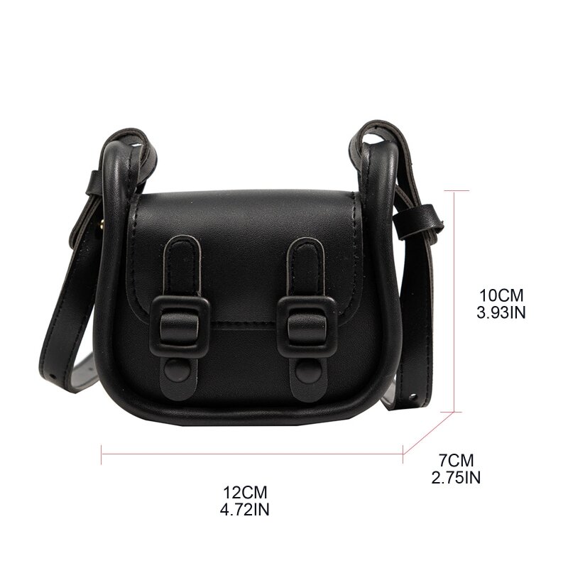2024 New Stylish Small Shoulder Bags for Women Girls Solid Crossbody Bags PU Leather Handbag Purse Shopping Dating