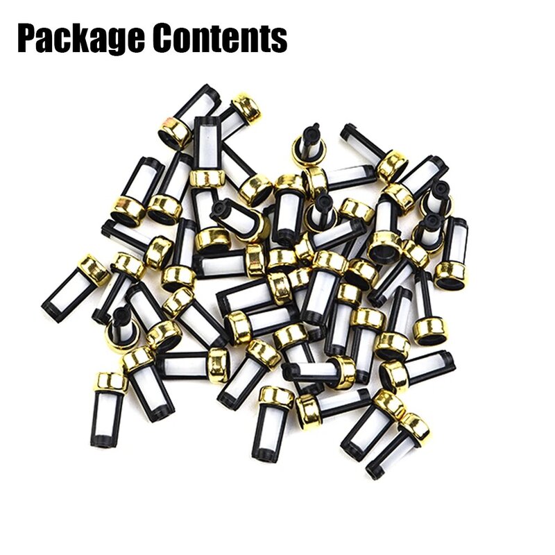 50pcs Filter 6*3*12mm Accessary For ASNU03C Fuel Injector Micro Parts Repair Kits Trim New ​high Quality Durable