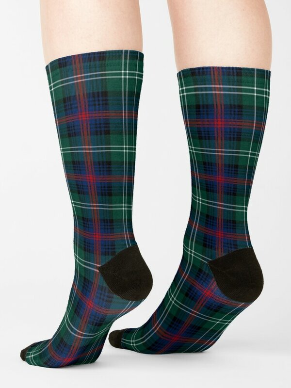 Chaussettes chauffantes rétro Clan Sutherland Tartan pour hommes et femmes