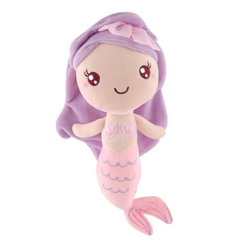 Quality Stuffed Doll Princess Style Mermaid Plush Dolls Best Gift Toys for Kids Girls Home Decor Birthday Present For Children