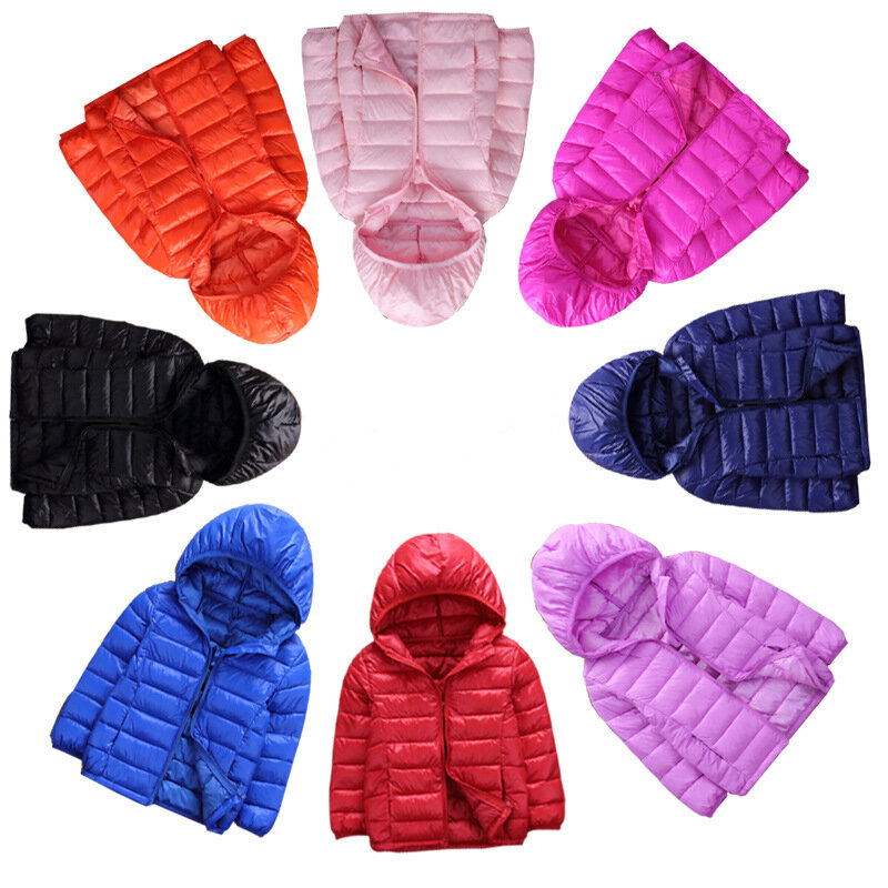 Осенне-зимние детские пуховики От 2 до 14 лет для девочек, детская одежда, теплые пуховики для мальчиков и девочек, верхняя одежда
