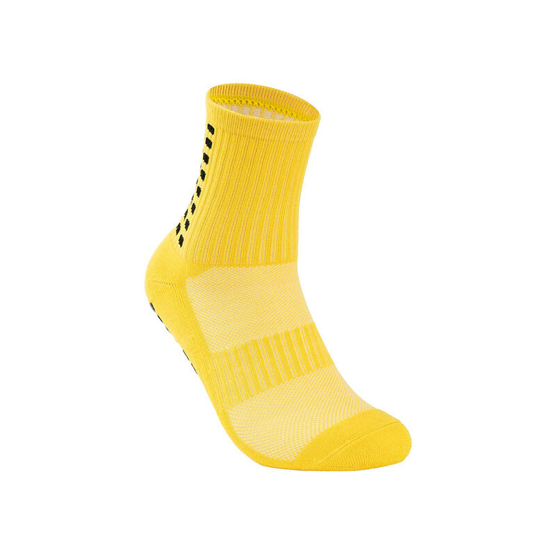 Novo meias de futebol masculino e feminino meias esportivas antiderrapantes silicone inferior futebol basquete aperto meias