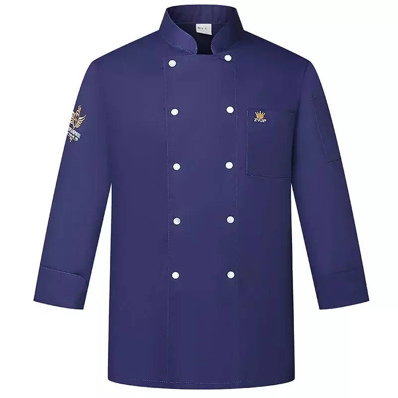 부드러운 사이즈 서비스 음식 통기성 케이터링 유니폼, 요리사 플러스 코트 재킷, 베이커리 쿡, 주방 레스토랑