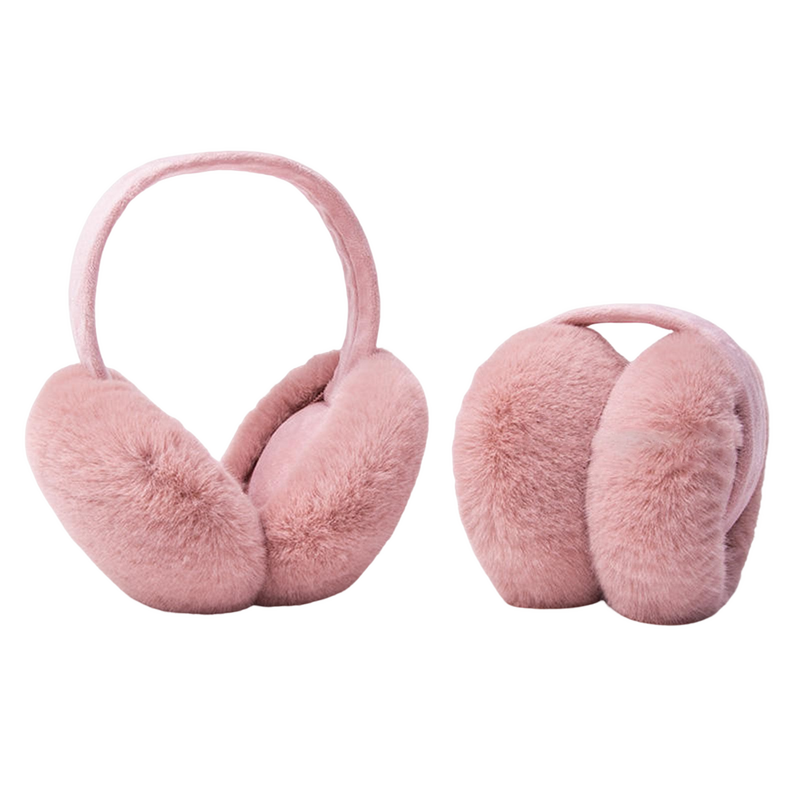 Fluffy Lightweight Ear Wamer with Removable Ear Bags for Cleaning Great Gift for Sister Wife Girlfriend