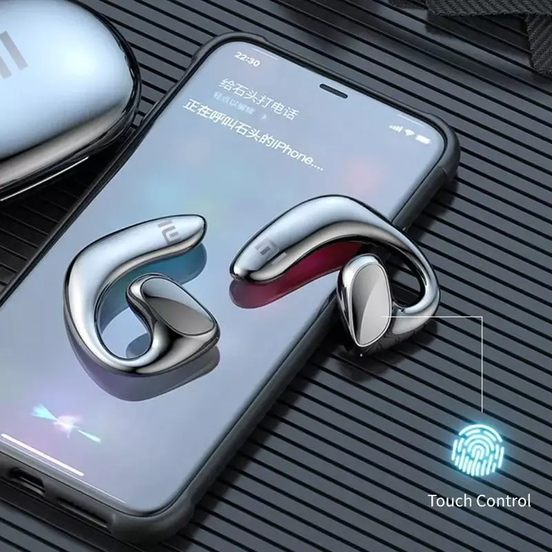 샤오미 S900 블루투스 이어폰, 전도 오픈 이어 후크, 무선 스포츠 헤드폰, 하이파이 스테레오, 방수, 소음 감소 헤드셋