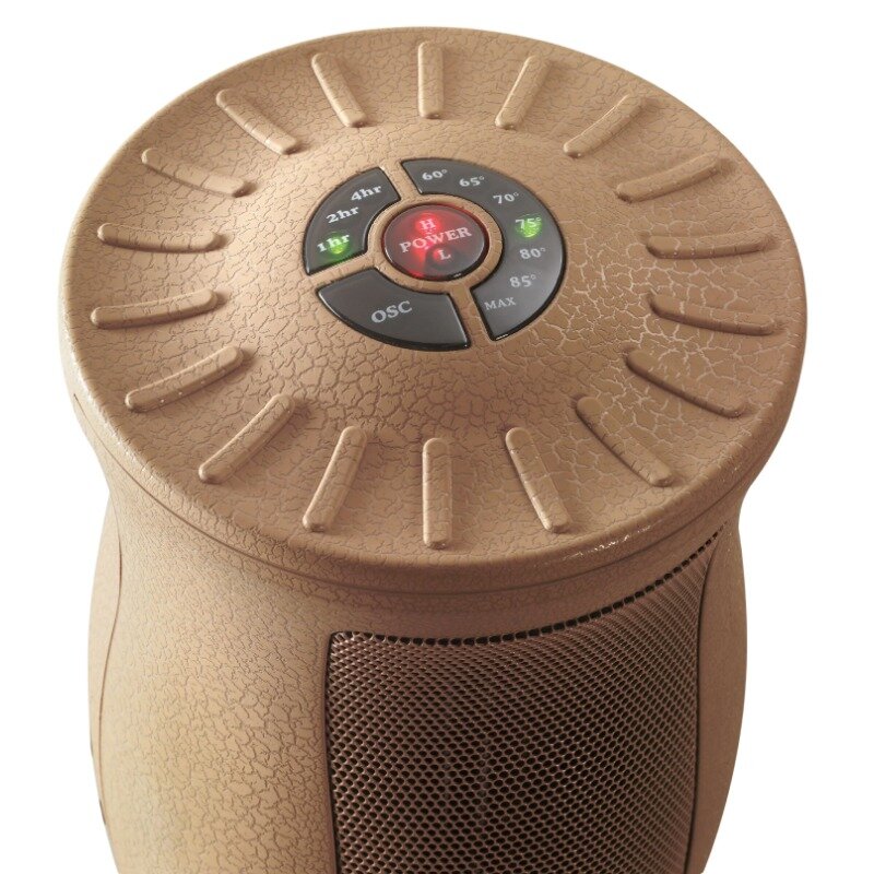 Lasko-calentador eléctrico de cerámica de 1500W, calefactor con control remoto, color Beige, nuevo, 6435