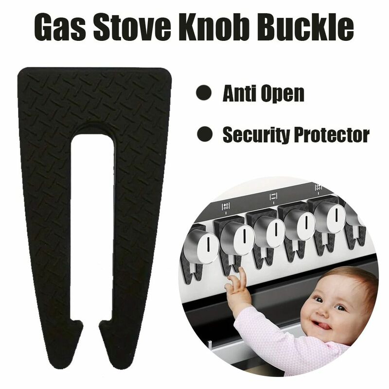 Gas Stove Knob Covers for Child Safety Baby-Proof Locks for Your Gas Cooktop Easy to Use & Heat Resistant
