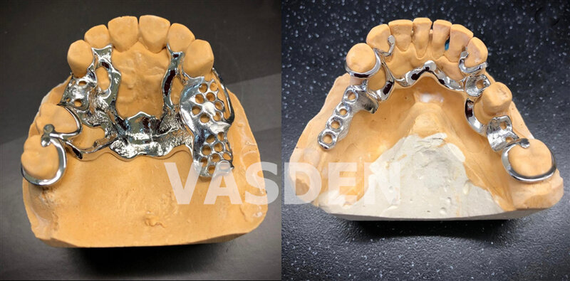 Dentadura de cobalto cromo alto, Estrutura parcial removível, Ligas CoCr Metal para laboratório dental, 1000g