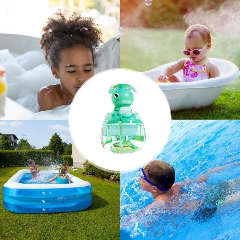 Прозрачный разбрызгиватель для яйца в форме животного для ванной, игрушки для ванной, игрушка для детей в возрасте от 0 до 7 лет, для игр на открытом воздухе в воде