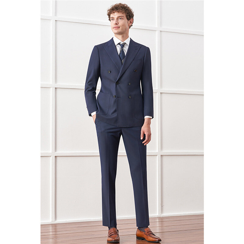 V1441-Loose fitting casual men's suit, suitable for spring and autumn
