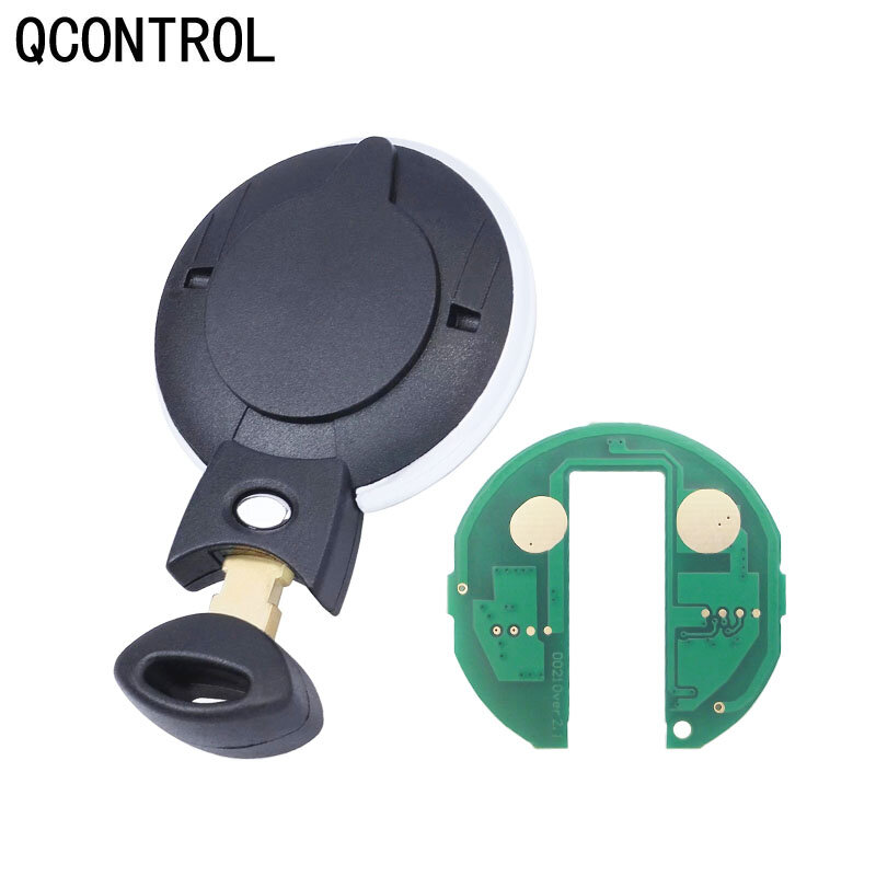 QCONTROL Kunci Pintar Remote 315MHz/433MHz/868MHz untuk BMW/MINI COOPER S ONE D CLUBMAN COUNTRYMAN CABRIO Kunci Mobil