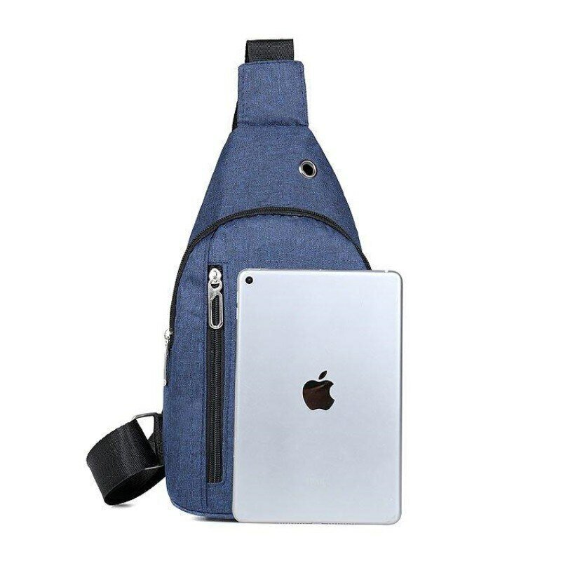 Nylon Chest Bag For Men Multifunctional Casual Fashion Trend Shoulder Bag For Outdoor Sports Versatile Crossbody Bag