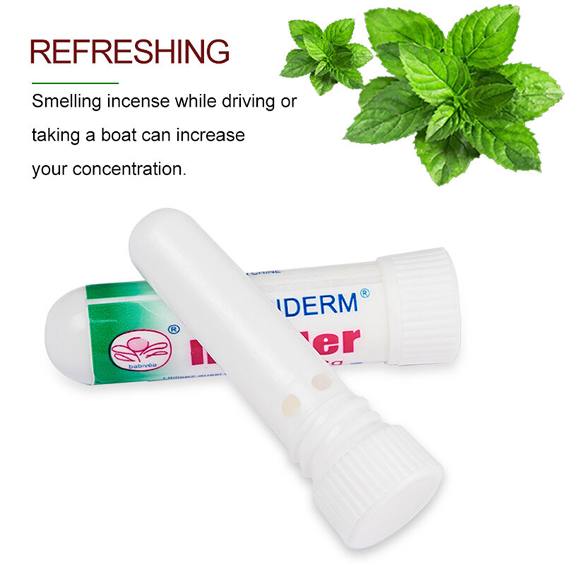 Aceites Esenciales nasales refrescan la nariz, pomada de hierbas frías, crema de menta para rinitis