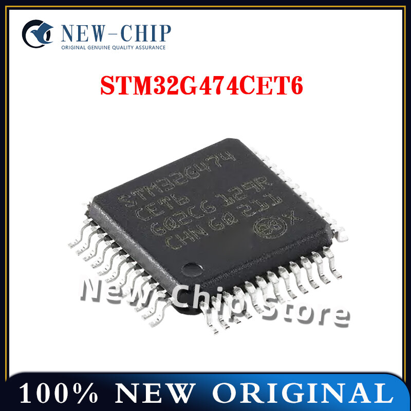 Original LQFP-48 ARM Cortex-M4, STM32G474CET6, 1-20pcs por lote, novo