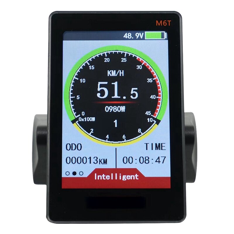 M6T Electric Bike LCD Display Meter+36V 350W Sine Wave Controller Color Screen Universal For E-Bike E Scooter Parts (6PIN)