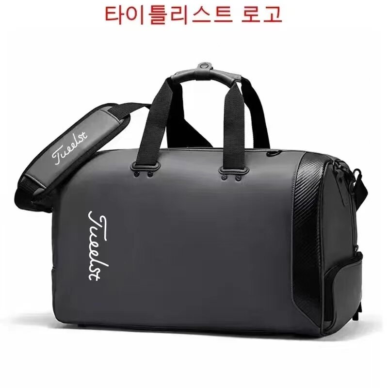 New Fashion Korean Golf Clothing Bag Handbag Multi functional Sports Bag Double layered Split Classic for Men and Women