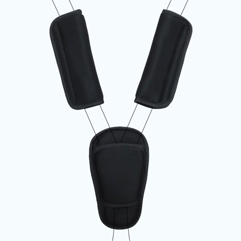 Универсальные накладки на ремень безопасности для детской коляски, мягкие чехлы на плечо для автомобильного ремня безопасности