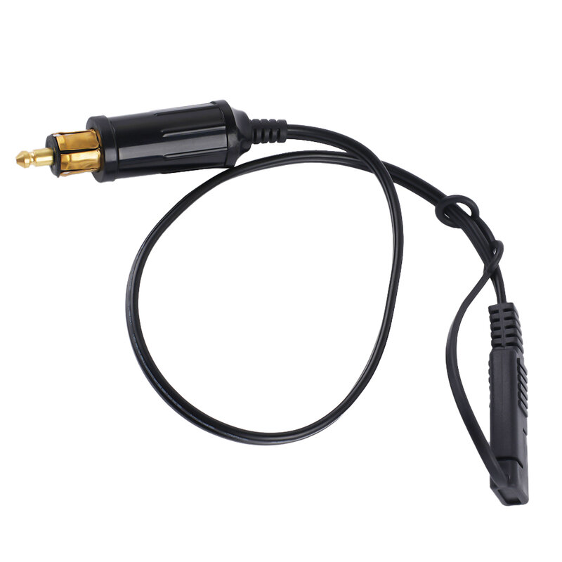 Nützlicher langlebiger Ersatz brandneues Powerlet-Stecker Teil 35cm 12-24V Zubehör schwarzes Kabel für BMW Motorrad