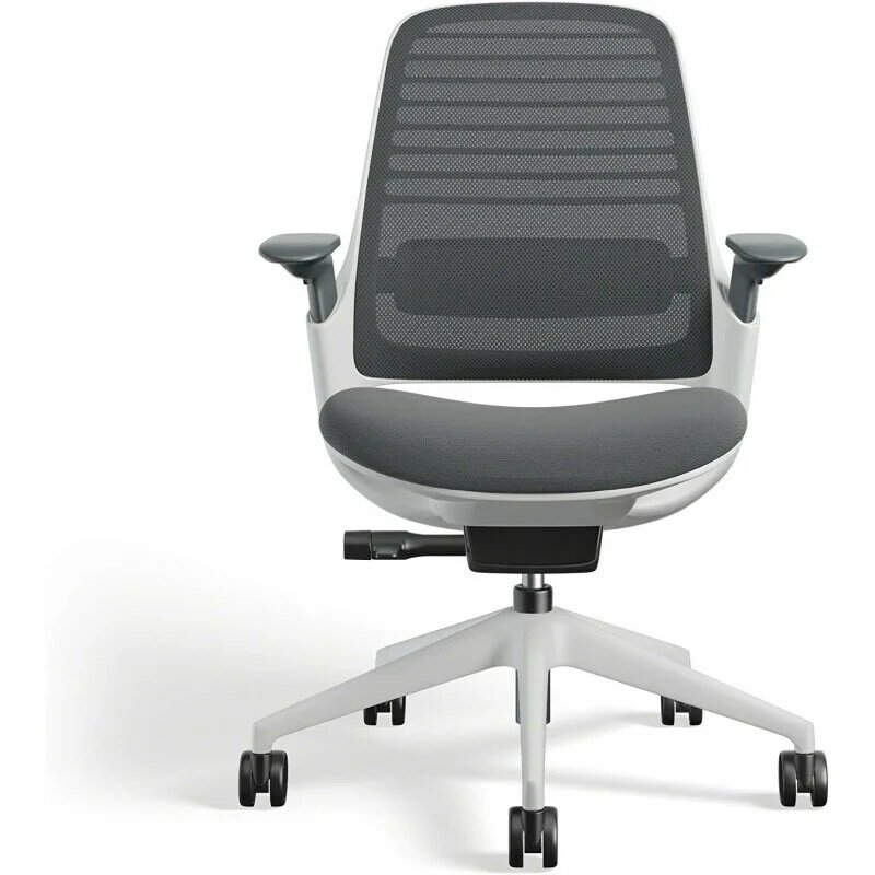 Bürostuhl der Steel case-Serie 1-ergonomischer Arbeits stuhl mit Teppich rädern-unterstützt produktivität-gewichts aktiviertes Co