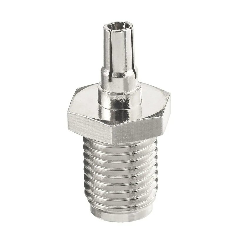 Superbat 5pcs RP-SMA Female to CRC9 Male Adapter with Stainless Steel 6Ghz RF Coaxial Connector
