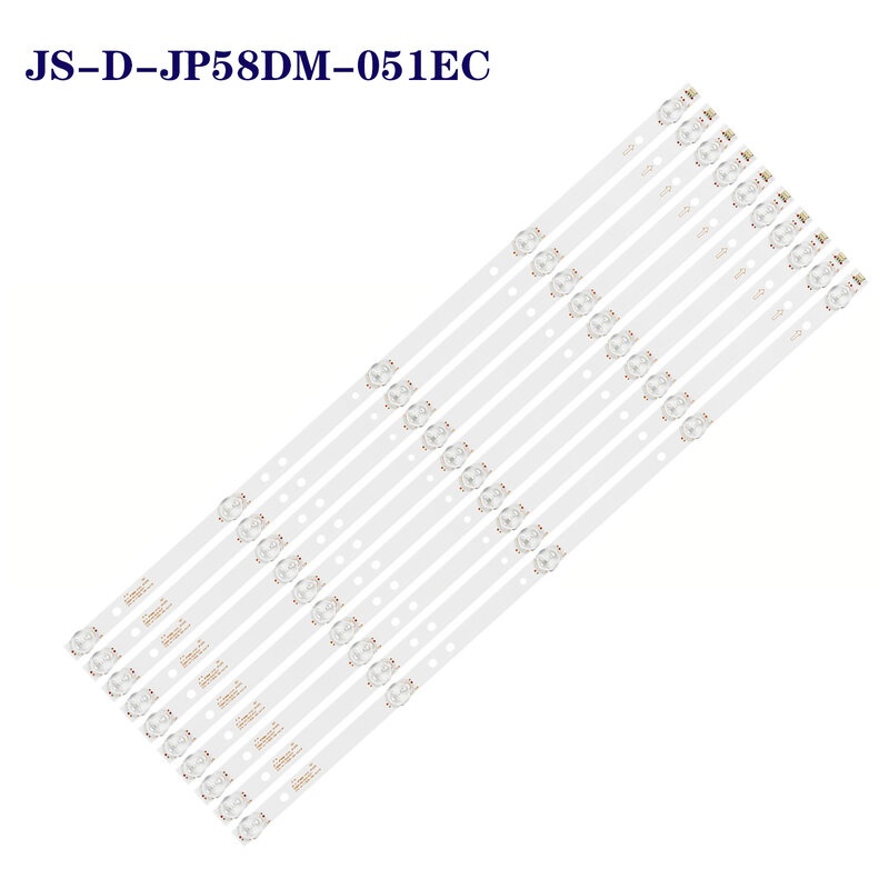 Bande de rétroéclairage LED 575mm 5 lampes pour E58DM1000/3030-5S1P K58DLJ10VS JS-D-JP58DM-051EC (81225) E58DM100