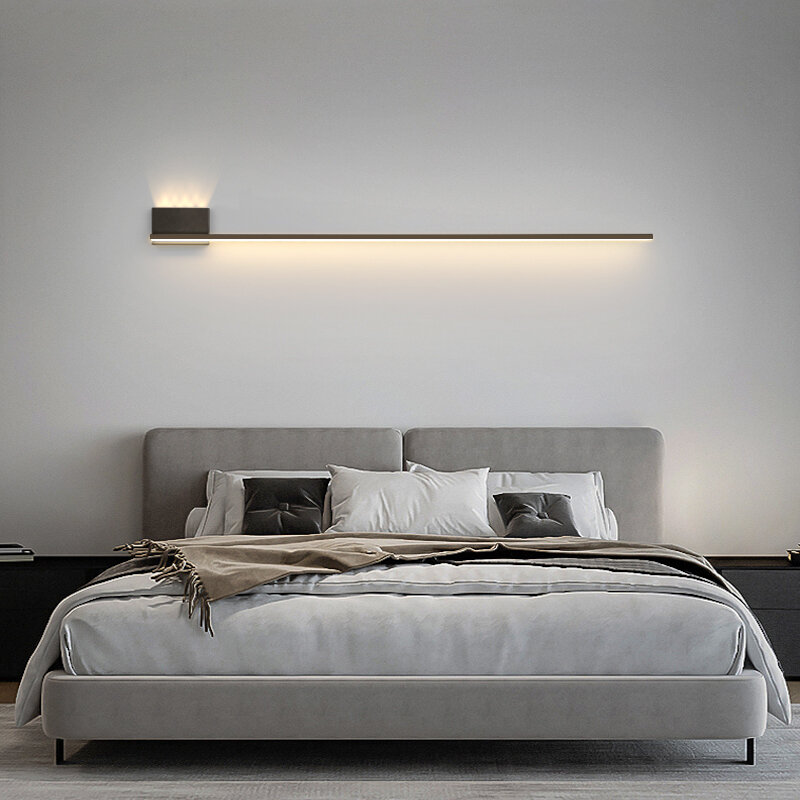 Nordic Wall Lamp Modern Minimalist Living Room Sofa Background Wall Light Home Decorative Lamp Luxury Bedroom Bedside Light