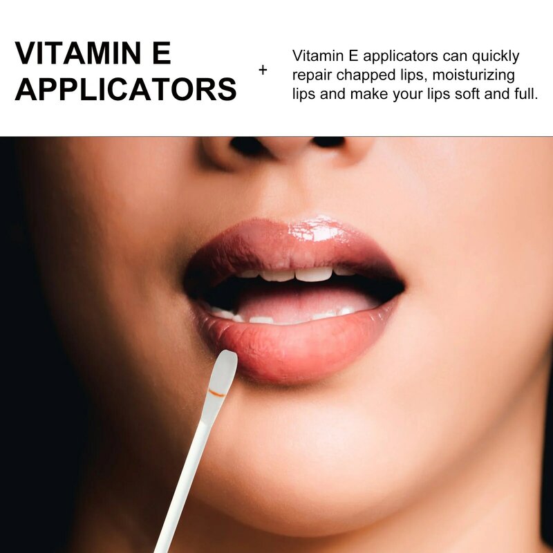 100 Stück ve Wattes täbchen Vitamin Oral Feuchtigkeit söl absorbierende Zahnfleisch Lippen Zahnpflege