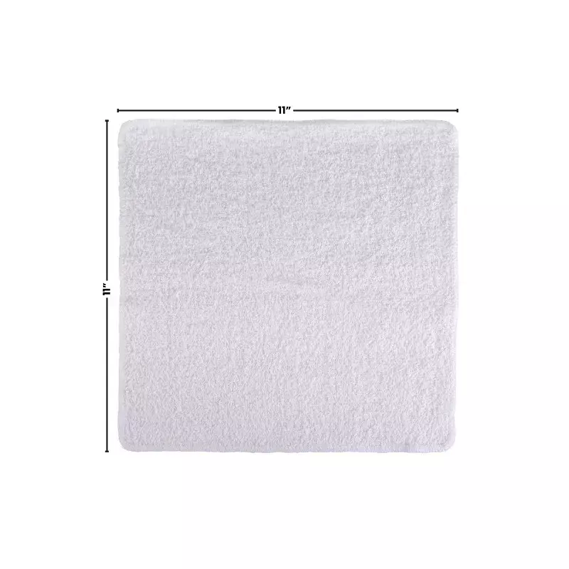 Pacote Mainvacation Washcloth, branco, 18 Pack
