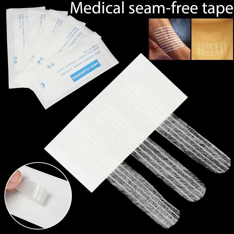 1 Bag Accessories Pull Tight Anti-speed Camping Emergency Beauty Tape Surgery Postpartum Seam-free Sticker Skin Wound Strip