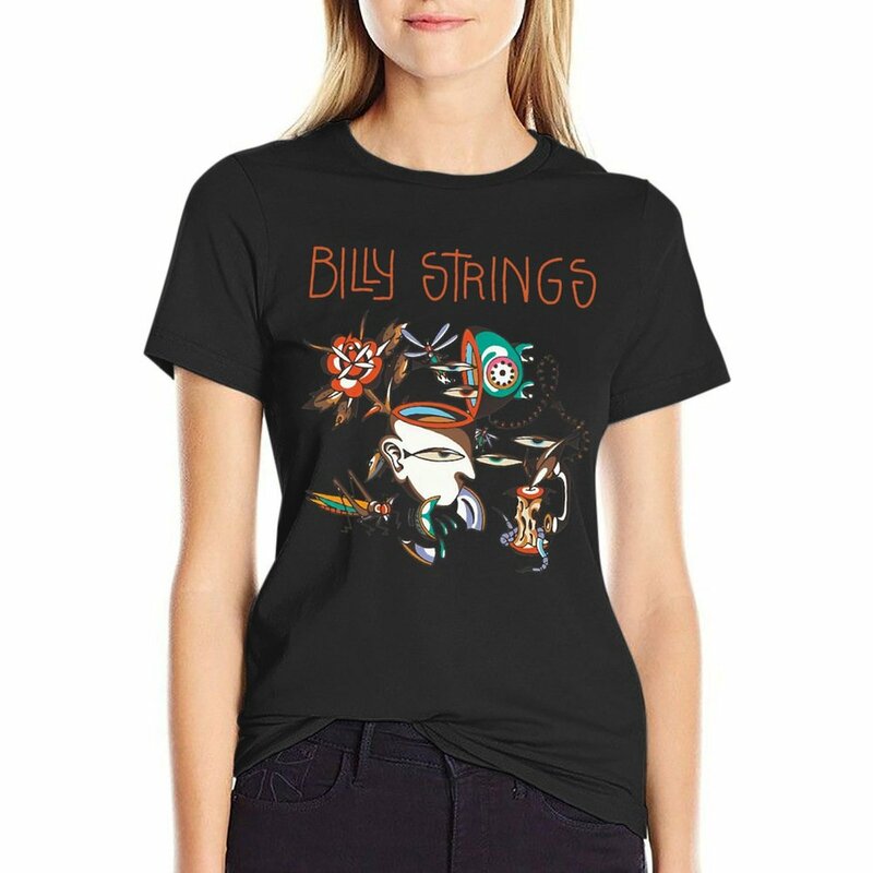 Frauen Männer Billy Strings coole Geschenke T-Shirt weibliche Kleidung Hippie Kleidung Grafiken T-Shirt für Frauen
